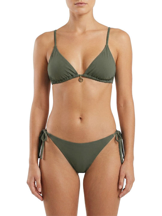 Women's Triangle Khaki Swimsuit