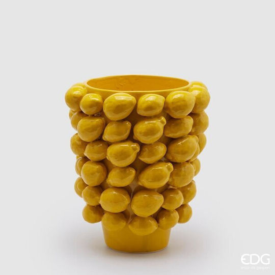 Lemon Decorative Vase Φ36cm X 30cm Edg Ed1100212a200