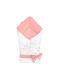 Bocioland Pătură Pepinieră Swaddling 100% Bumbac Roz 80x80 cm