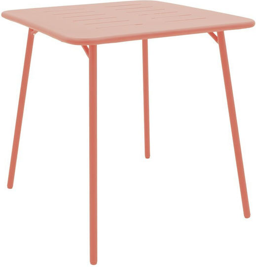 Τραπέζι Μπαρ Moraja 70x70x73 Terracotta Τραπέζι Μπαρ Moraja 70x70x73 Terracotta