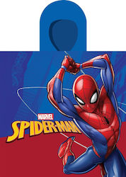 Πόντσο Θαλάσσης Quick Dry Marvel Spider-man 197 50x100 Blue 100% Microfiber