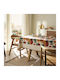 Gofis Home Τραπεζομάντηλο Edeline 387 Ασημί 135x180εκ.