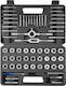 Vevor Set of Hand Taps and Threaders 60 Pieces Metric M3-m12 Sae Coarse Fine Thread Key Storage Case Szhbytz60jtmynael001v0