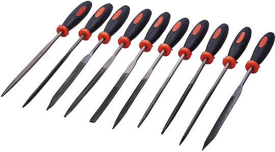 Neilsen CT1134 Set Fișiere de Mână cu Mâner 10 Bucăți