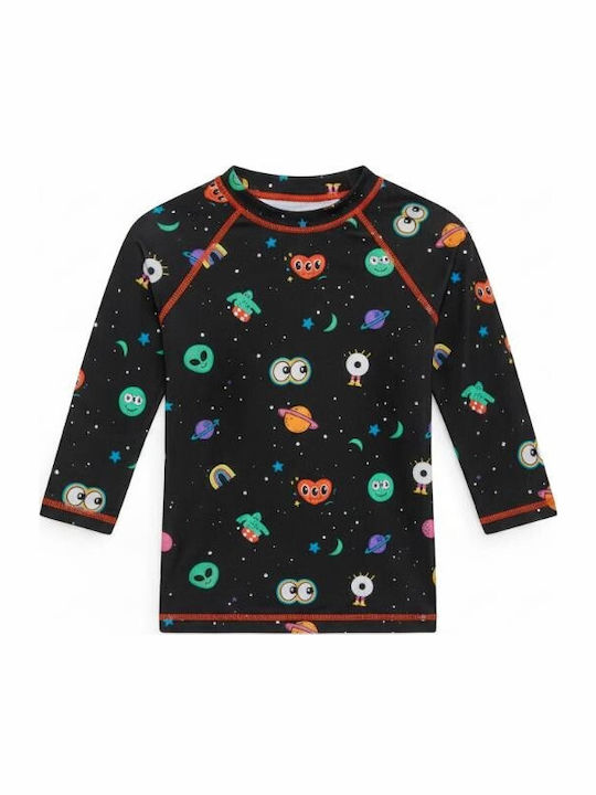 Two In A Castle Kinder Badebekleidung Rashguard Schwarz