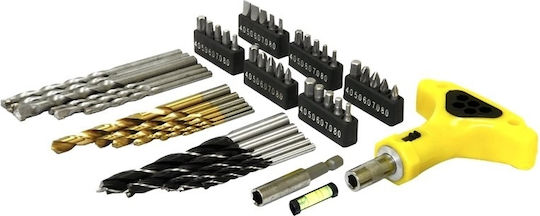 Rolson Screwdriver With 50 Magnetic Interchangeable Bits