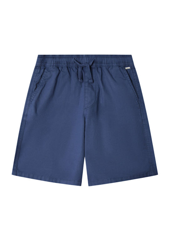 Kids Fabric Shorts/Bermuda Navy Blue