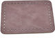 Eleganter Kleiner 20x14cm Vintage Lila Gestrickte Taschenmaterialien