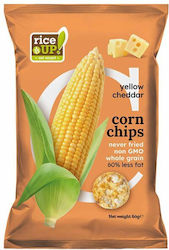 Rice Up Corn Chips Cheddar 60g