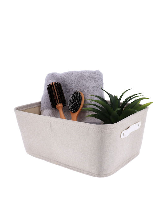 Storage Baskets 32.5x45x18 T-d Beige 10802161 32.5x45x18 Fabric