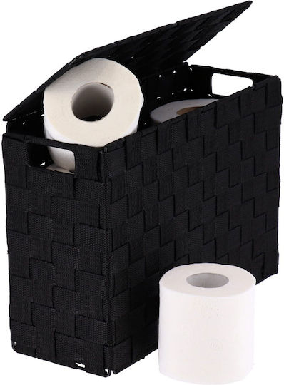 Καλάθι Αποθήκευσης 35x13.5x25 T-d Black 84232103 35x13.5x25 Polyester Μεταλλικό