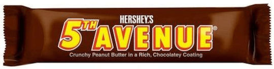Hershey's 5th Avenue Χγ 56gr Προσοχη Λιώνει