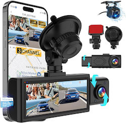 Autodigitale Videorekorder für Auto 1440P mit Bildschirm 3.16" WLAN GPS und Rückfahrkamera Autodigitale Videorekorder für Auto 1440P mit Bildschirm 3.16" WLAN GPS und Rückfahrkamera