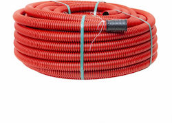Flexible Copex Tube 40mm 50m 450n Resistance Red Cable Protection