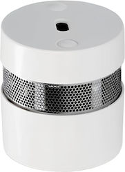 Alecto Mini Optischer Rauchmelder 85db Cr123a Lithiumbatterie 10 Jahre En14604 Weiß