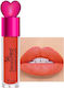 Matte Liquid Lipstick Stardust Glitter Velvet Sensopro Milano Aurora Red