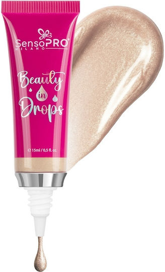 Sensopro Milano Beauty In Drops Liquid Highlighter Pearl