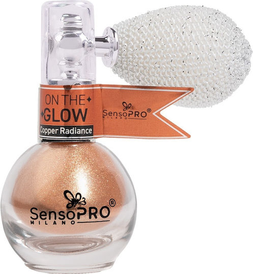 On Glow Pump Powder Хайлайтър Sensopro Milano Медно Излъчване