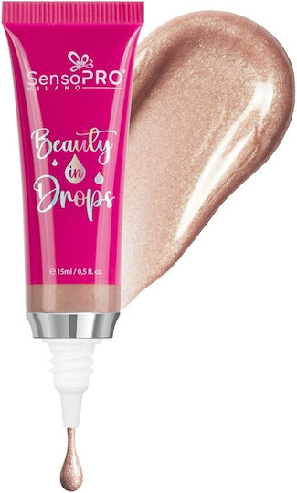 Sensopro Milano Beauty In Drops Течен Хайлайтър Gleam