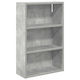 vidaXL Ντουλάπι Μπάνιου 40x16x62.5cm Γκρι