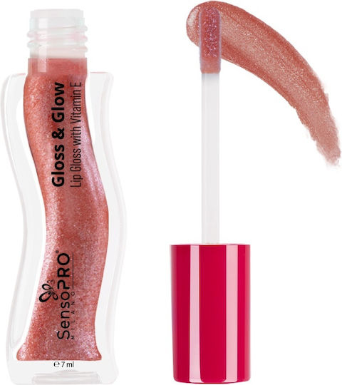 Lip Gloss Glow Sensopro Milano Chocolate Haze