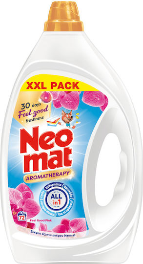 Neomat Neomat Flüssig Waschmittel mit Duft Orchidee 3.24lt (72 Wäscht)