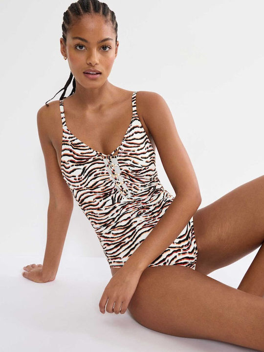 Triumph Summer Ολόσωμο Μαγιό με Ενίσχυση Animal...
