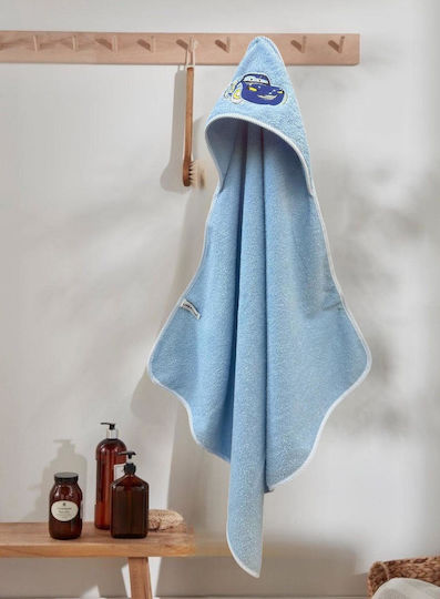Linea Home Baby-Badetuch mit Kapuzen 75x80cm