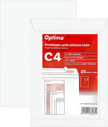 Optima Set Plicuri Alb 25 Bucăți