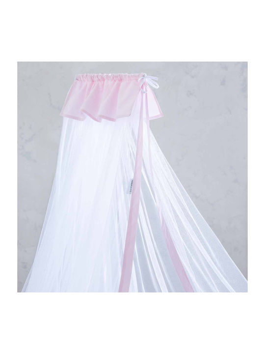Mosquito Net Nima Crib Nappy Pink 600x200cm Nima 5206400295465