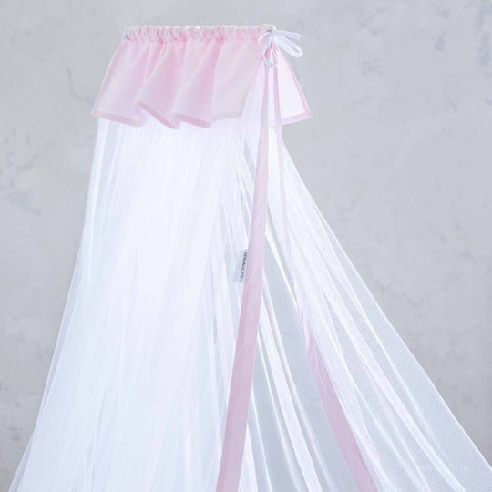 Mosquito Net Nima Crib Nappy Pink 600x200cm Nima 5206400295465