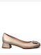 Women's Ballerina Shoes in Gold Colour