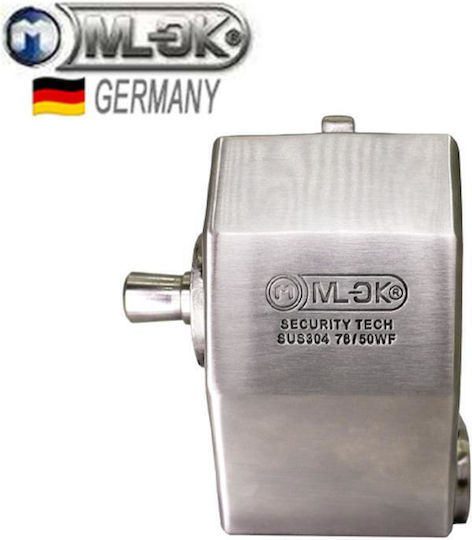 Mlok W708ss Ατσάλινο Λουκέτο Πέταλο με Κλειδί 50mm