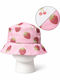 Two In A Castle Kinderhut Eimer Stoff Rosa