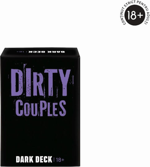 Επιτραπέζιο Παιχνίδι Dark Deck Dirty Couples για 2 Παίκτες 18+ Ετών (RO) AS