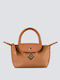 Fabric Women's Shoulder Bag Tabac Brown