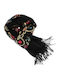 ButicCochet Women's Black Shawl