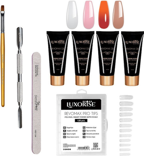Revomax Luxorise Flexy Sculpt Polygel Kit + Geschenk