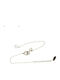 Kontopoulos Women's Gold Plated Silver Bracelet with Zircon
