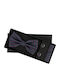 Set 3 Pieces Bow Tie Cufflinks Pocket Square Men Blue Pink Polka Dots Setp210