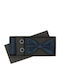 3-teiliges Set Fliegen Manschettenknöpfe Einstecktuch Herren ButicCochet Marineblau Setp296