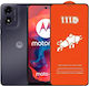 0.3mm Tempered Glass Black (Moto G24 / G04 / G04s)