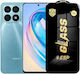 0.35mm Displayschutzfolie Schwarz für Honor X8a