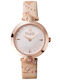 Alviero Martini 1a Classe Womens Watch 32mm Battery with Pink Gold Leather Strap