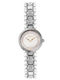 Alviero Martini 1a Classe Γυναικείο Ρολόι 28mm Μπαταρίας με Ασημί Μεταλλικό Μπρασελέ