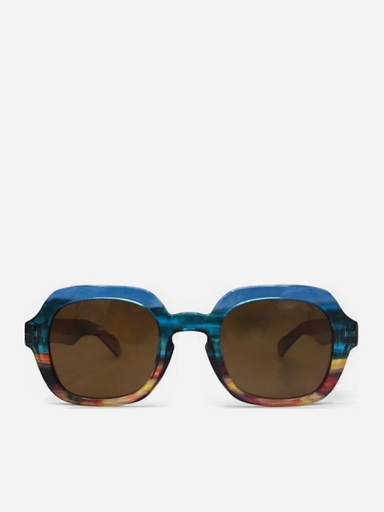 K-eyes K39 Supradimensionat Ochelari De Soare Pentru Copii Cu Lentile Polarized Albastre