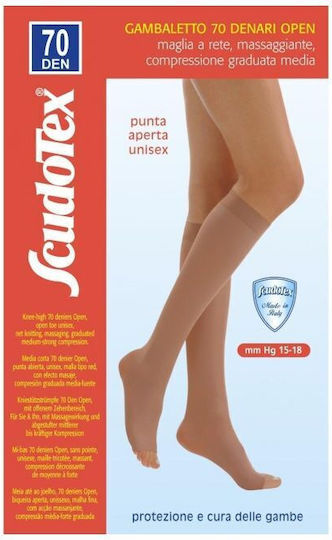 Scudotex Κάλτσες Ριζομηρίου 70 Den Μαύρες