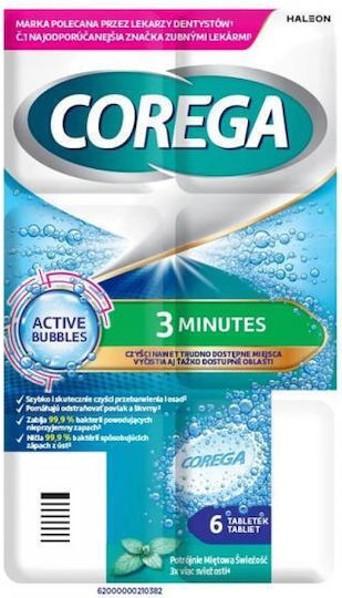 Corega Tabs Cleanser 6 Pieces