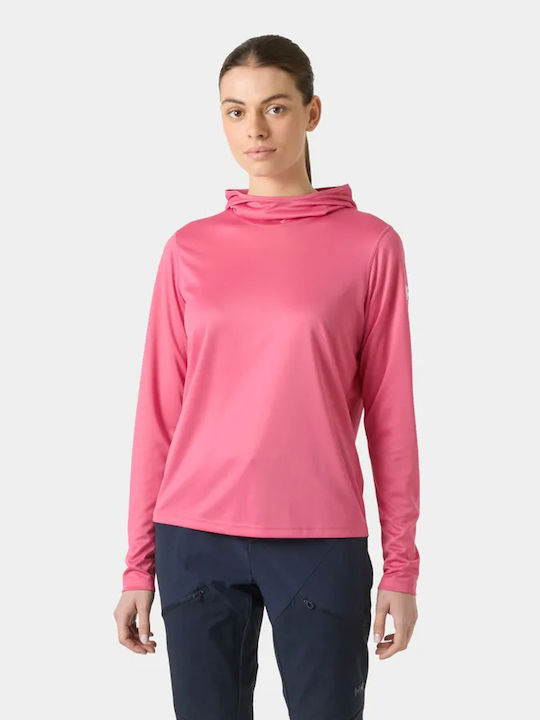 Hh Tech Cascadia Women's Sports Blouse Fast Drying Pink