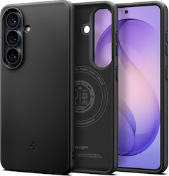 Spigen Thin Fit Заден Калъф Пластмаса / Силикон 1mm Черен (Galaxy S26+)